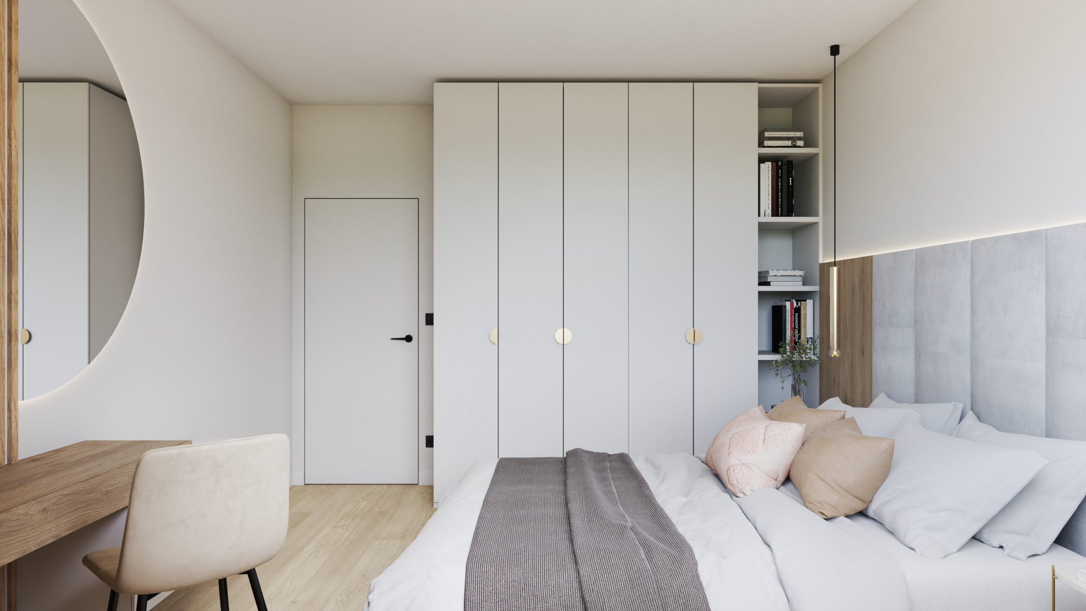 minimalistyczny dom - architektura wnętrz studio kraków